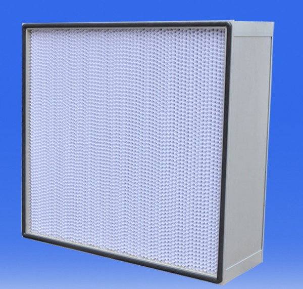 紙隔板高效過濾器安裝于凈化系統末端過濾